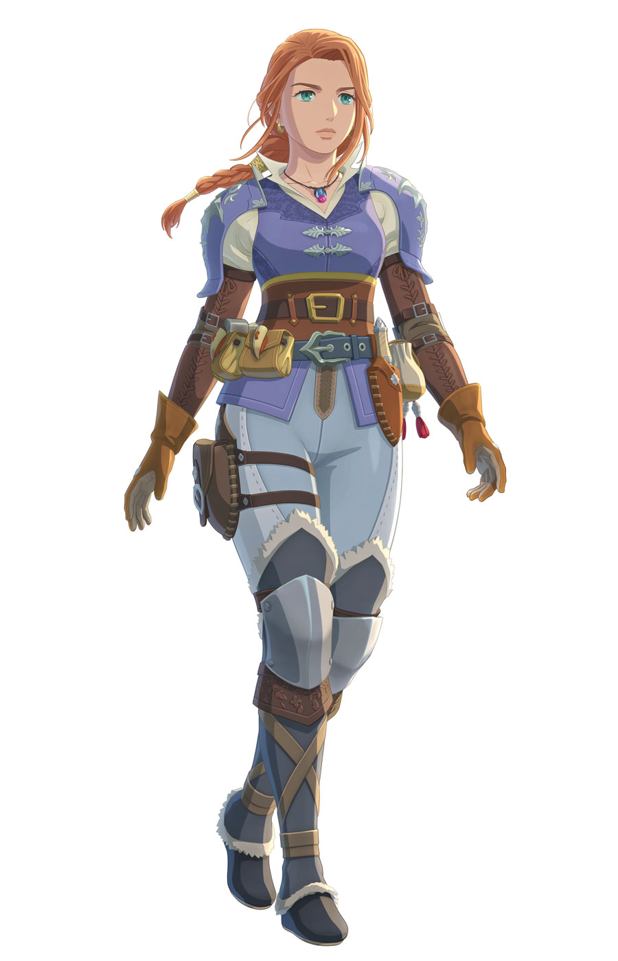 Amara (Rider) Art from Monster Hunter Stories 3: Twisted Reflection