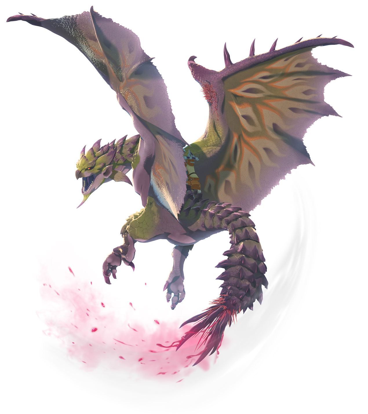 Dreadqueen Rathian Art from Monster Hunter Stories 3: Twisted Reflection