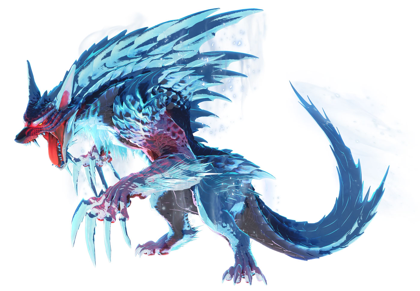 Lunagaron Art from Monster Hunter Stories 3: Twisted Reflection