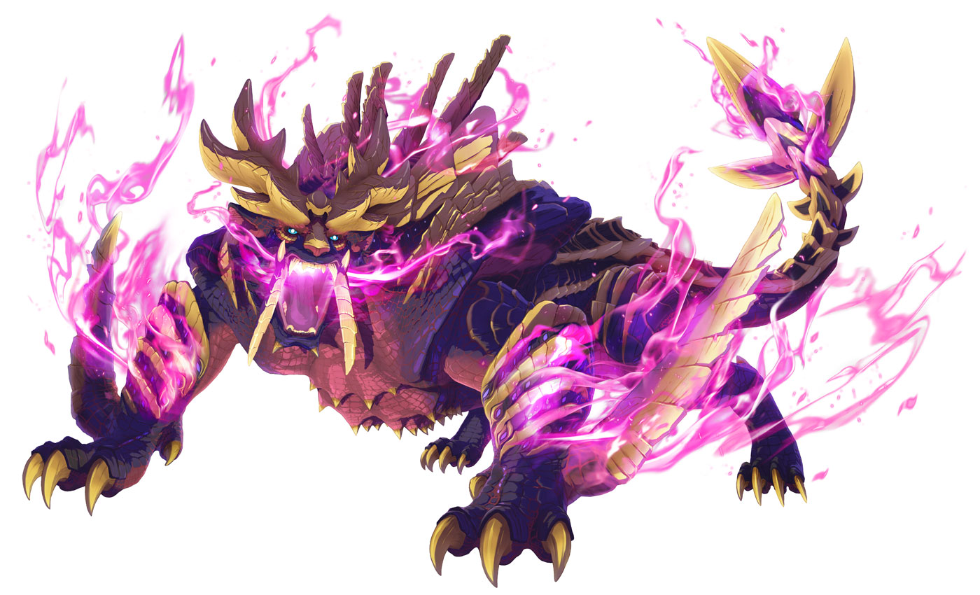 Magnamalo Art from Monster Hunter Stories 3: Twisted Reflection