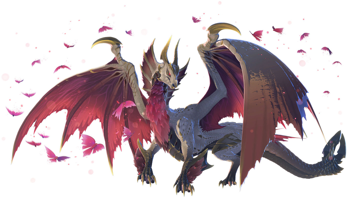 Malzeno Art from Monster Hunter Stories 3: Twisted Reflection