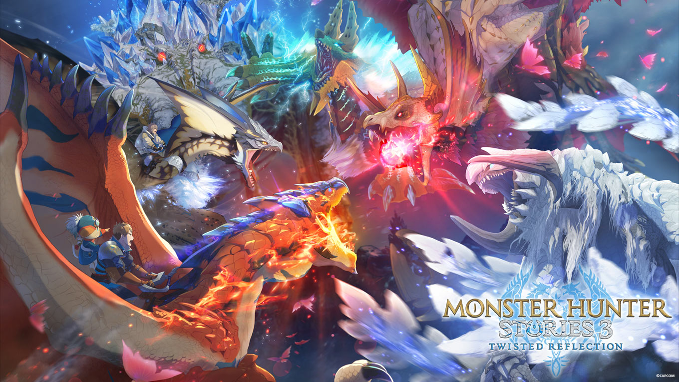 Promo Art from Monster Hunter Stories 3: Twisted Reflection