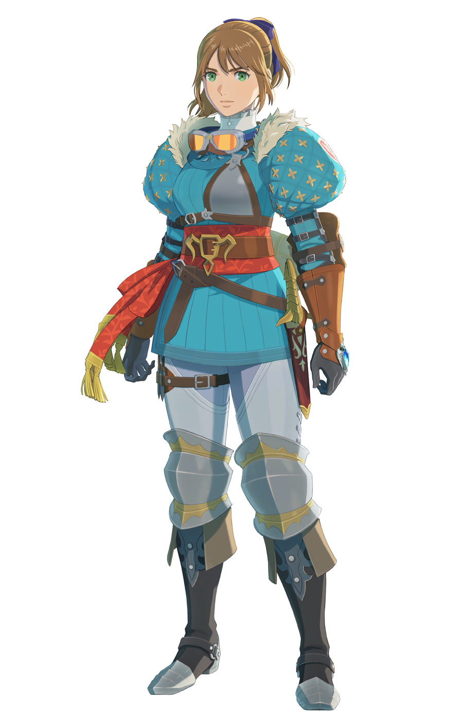 Protagonist Female Art from Monster Hunter Stories 3: Twisted Reflection