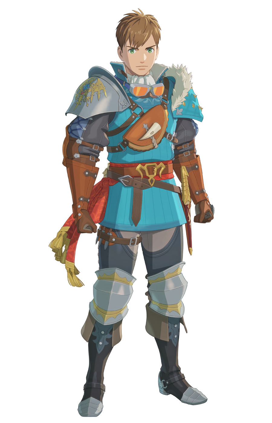 Protagonist Male Art from Monster Hunter Stories 3: Twisted Reflection