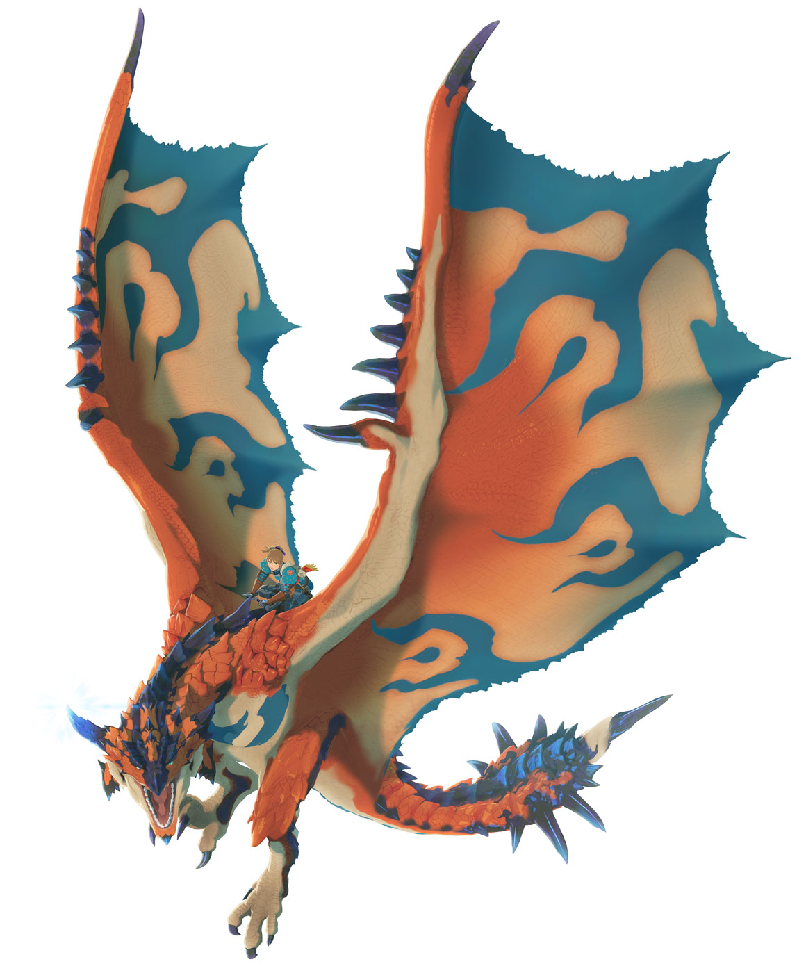 Rathalos Art from Monster Hunter Stories 3: Twisted Reflection