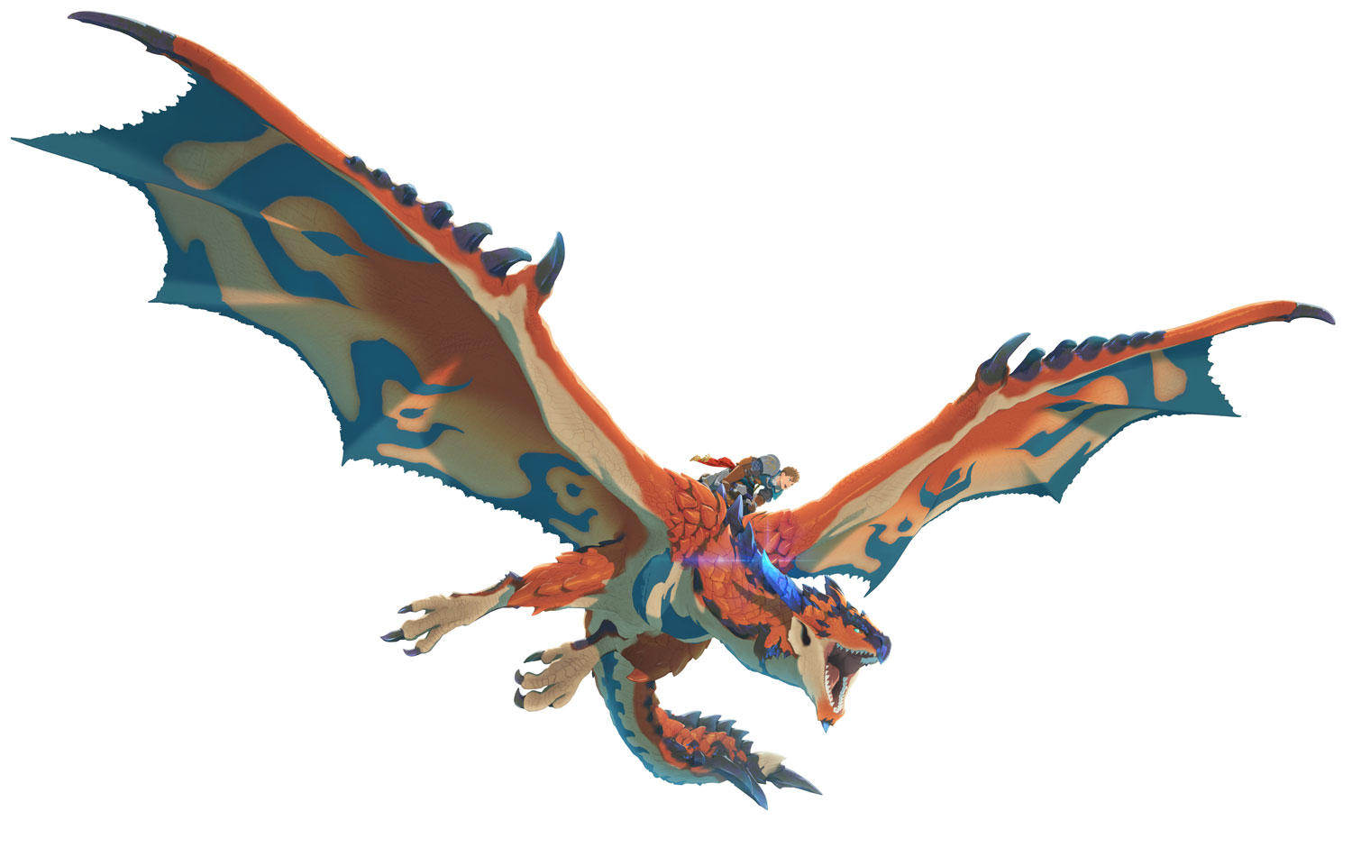 Rathalos Artwork from Monster Hunter Stories 3: Twisted Reflection