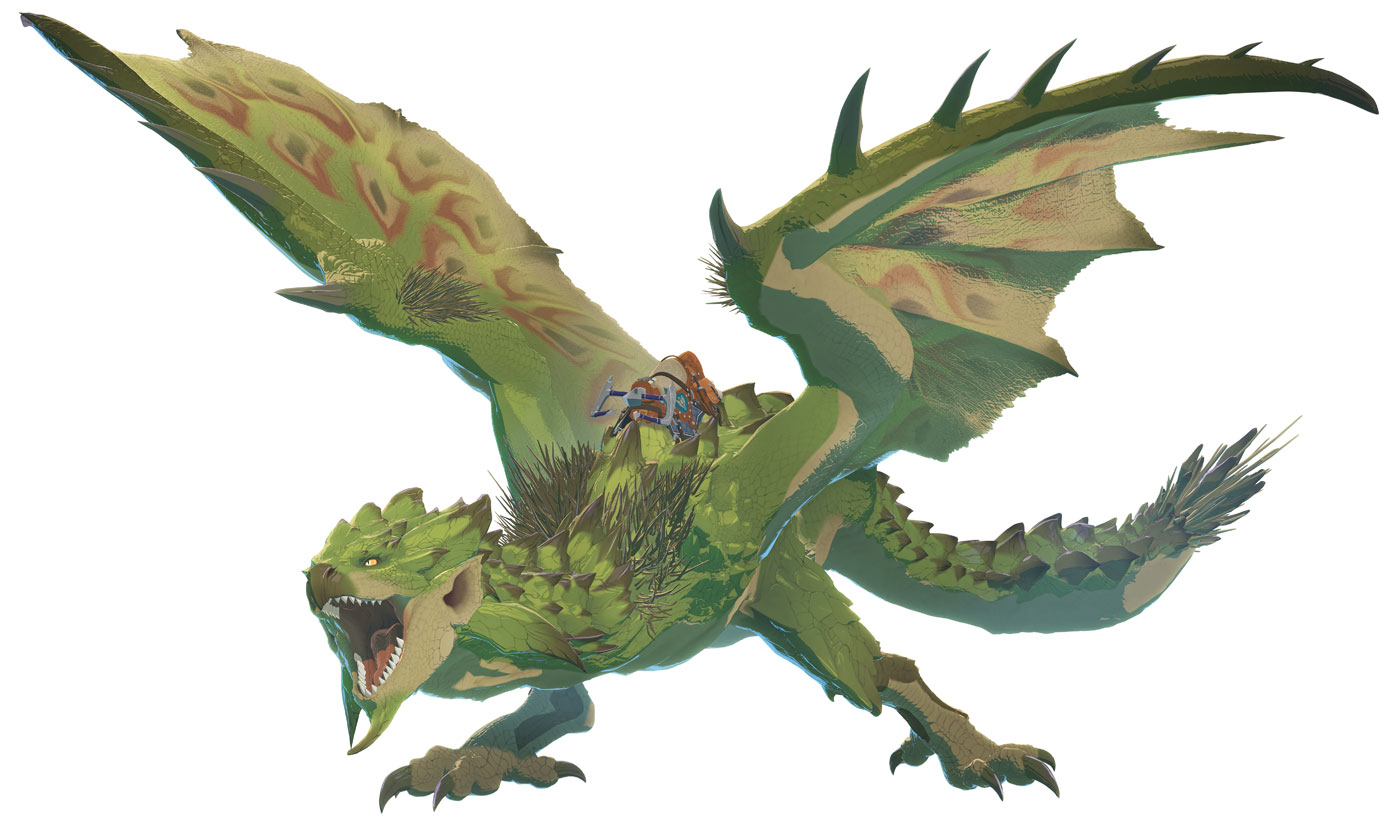 Rathian Art from Monster Hunter Stories 3: Twisted Reflection