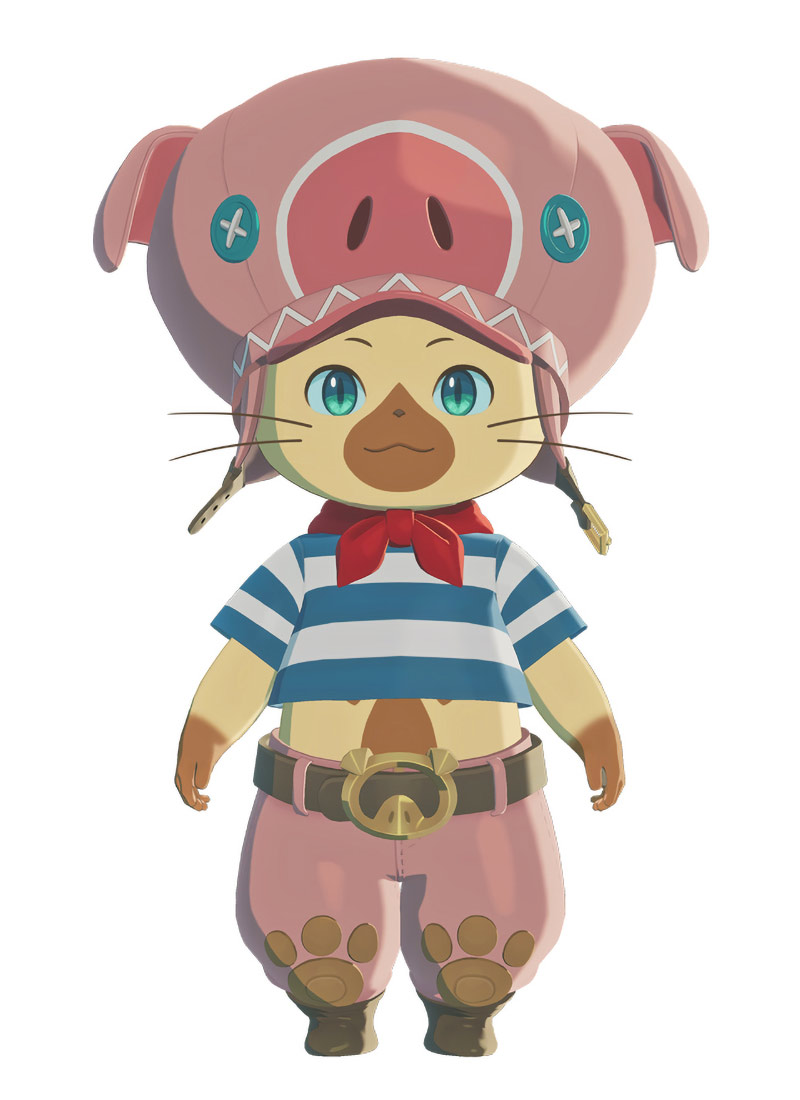 Rudy's Outfit Oinky Chic Art from Monster Hunter Stories 3: Twisted Reflection