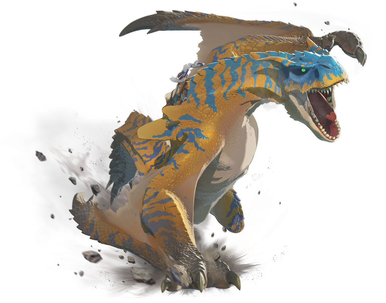 Tigrex Art from Monster Hunter Stories 3: Twisted Reflection
