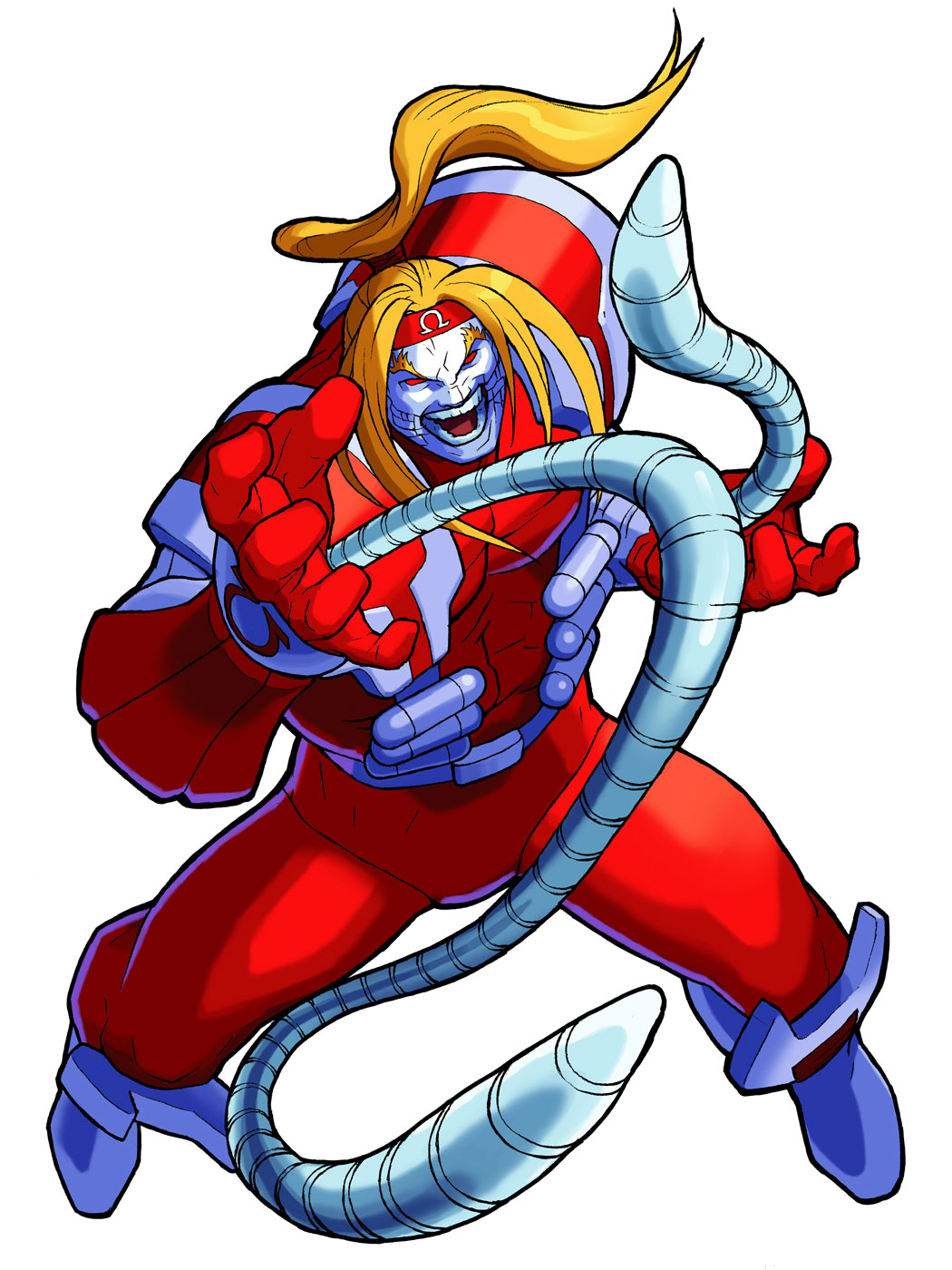 Omega Red Art from Marvel Super Heroes vs. Street Fighter