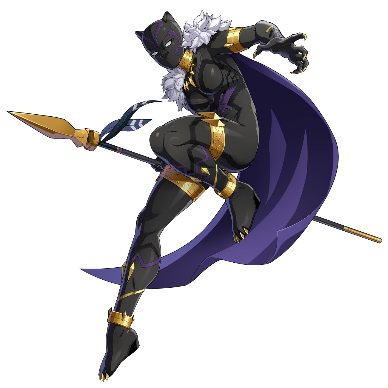 Black Panther Art from Marvel Tokon: Fighting Souls