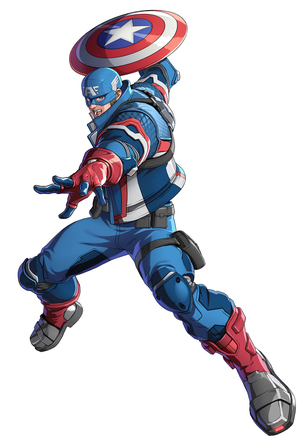 Captain America Art from Marvel Tokon: Fighting Souls
