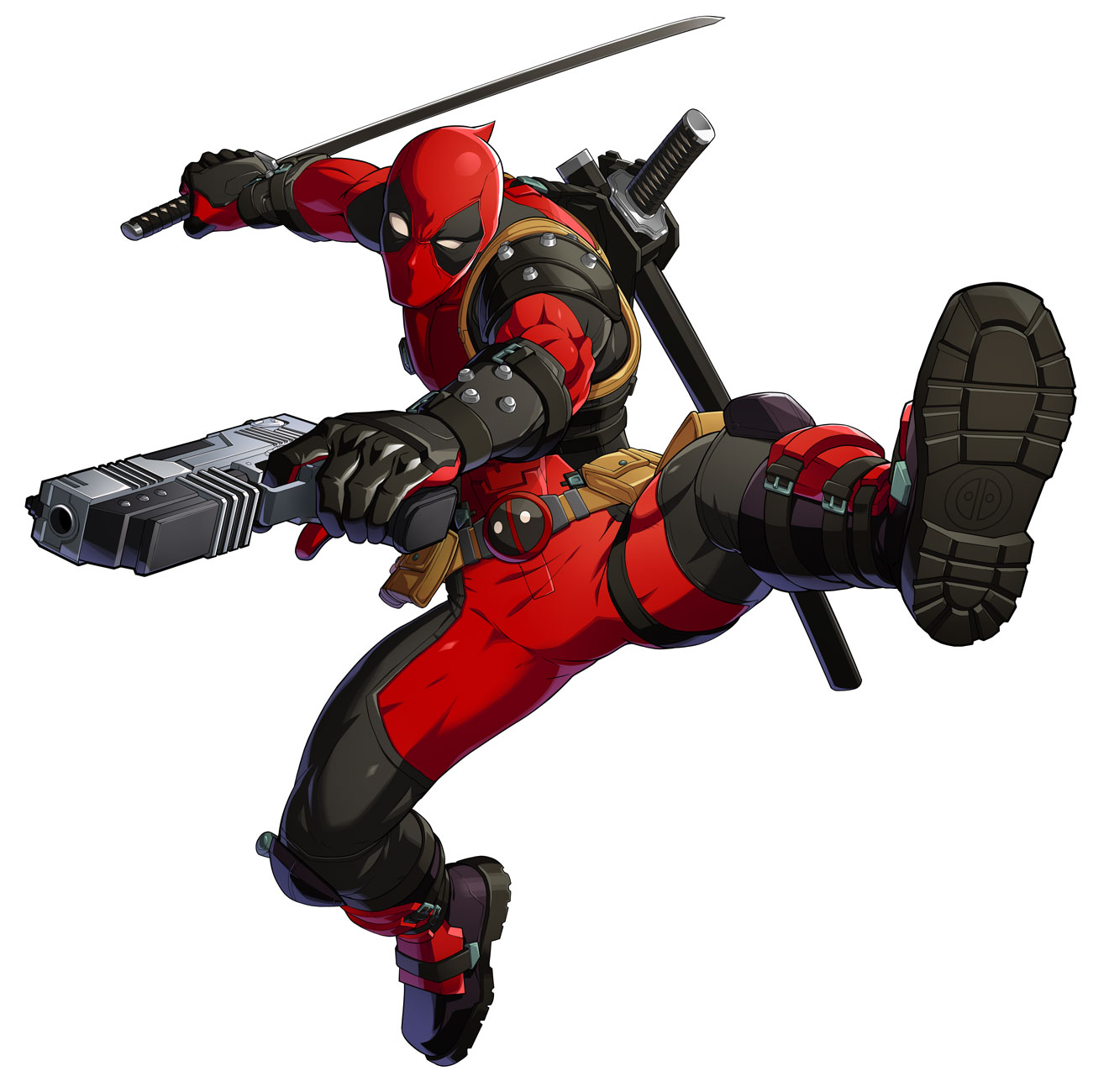 Deadpool Art from Marvel Tokon: Fighting Souls