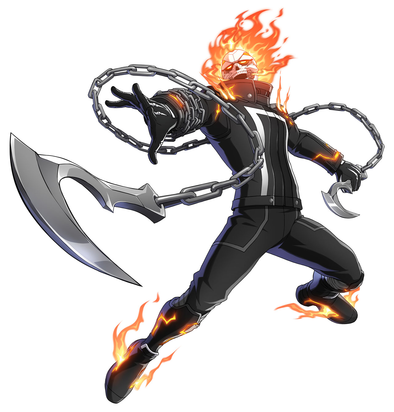Ghost Rider Art from Marvel Tokon: Fighting Souls