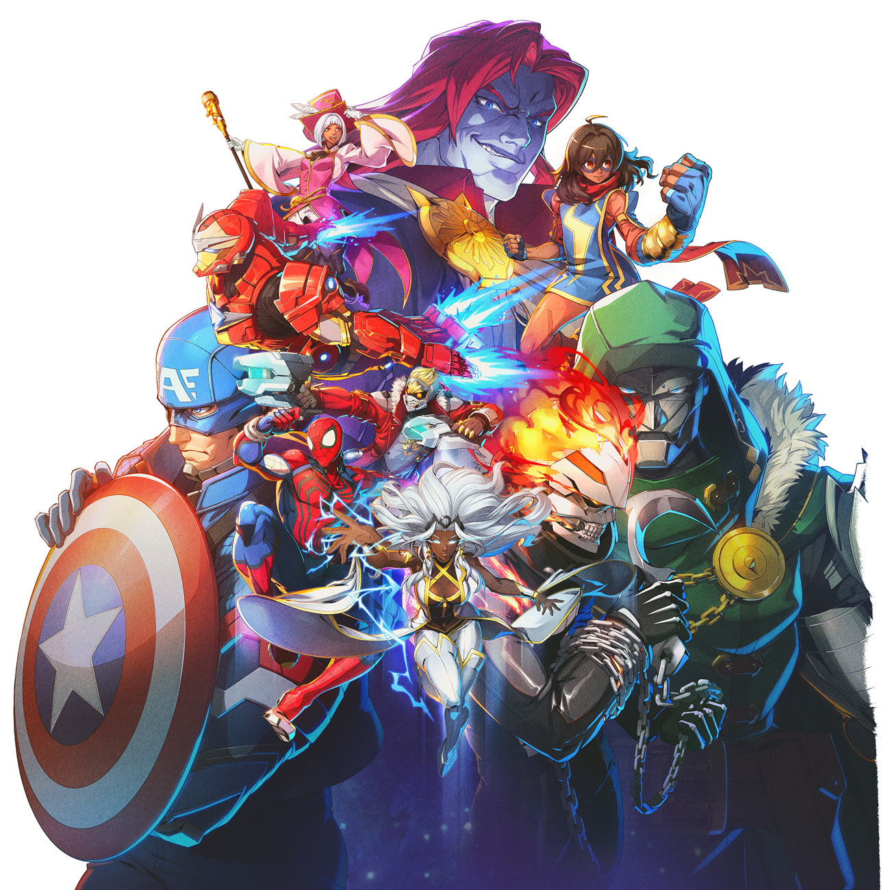 Key Art from Marvel Tokon: Fighting Souls