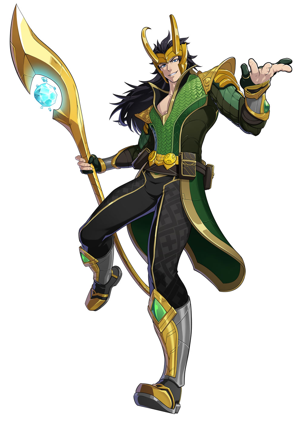 Loki Art from Marvel Tokon: Fighting Souls