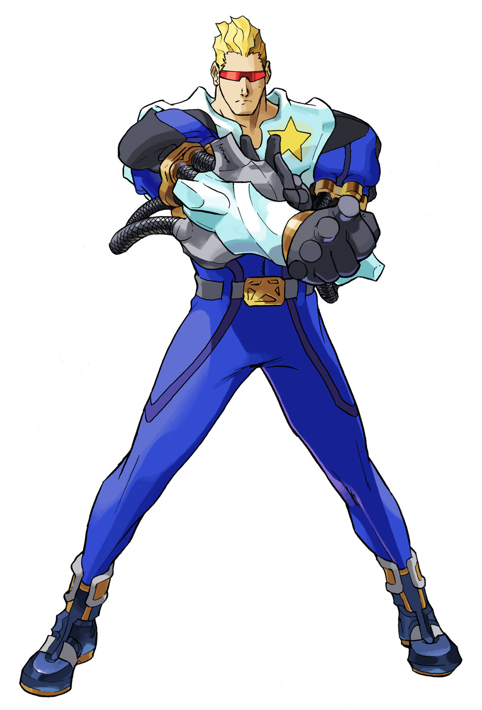 Captain Commando Art from Marvel vs. Capcom: Clash of Super Heroes