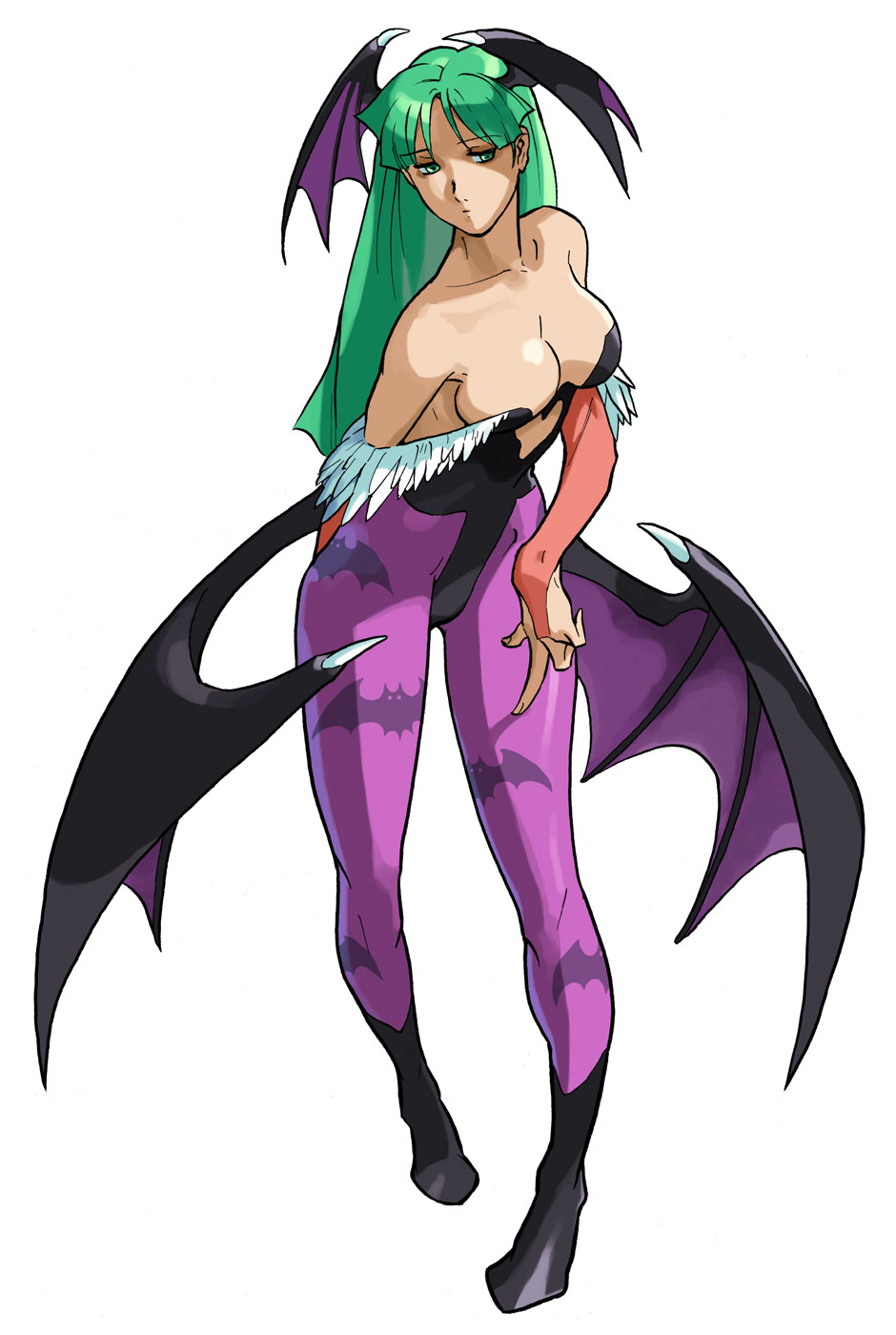 Morrigan Aensland Art from Marvel vs. Capcom: Clash of Super Heroes