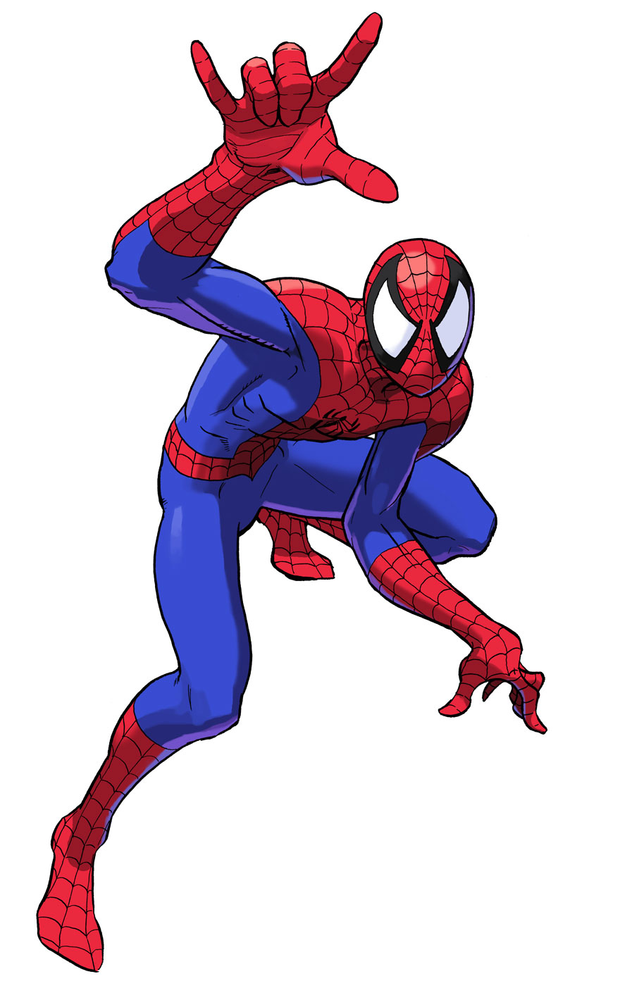 Spider-Man Art from Marvel vs. Capcom: Clash of Super Heroes