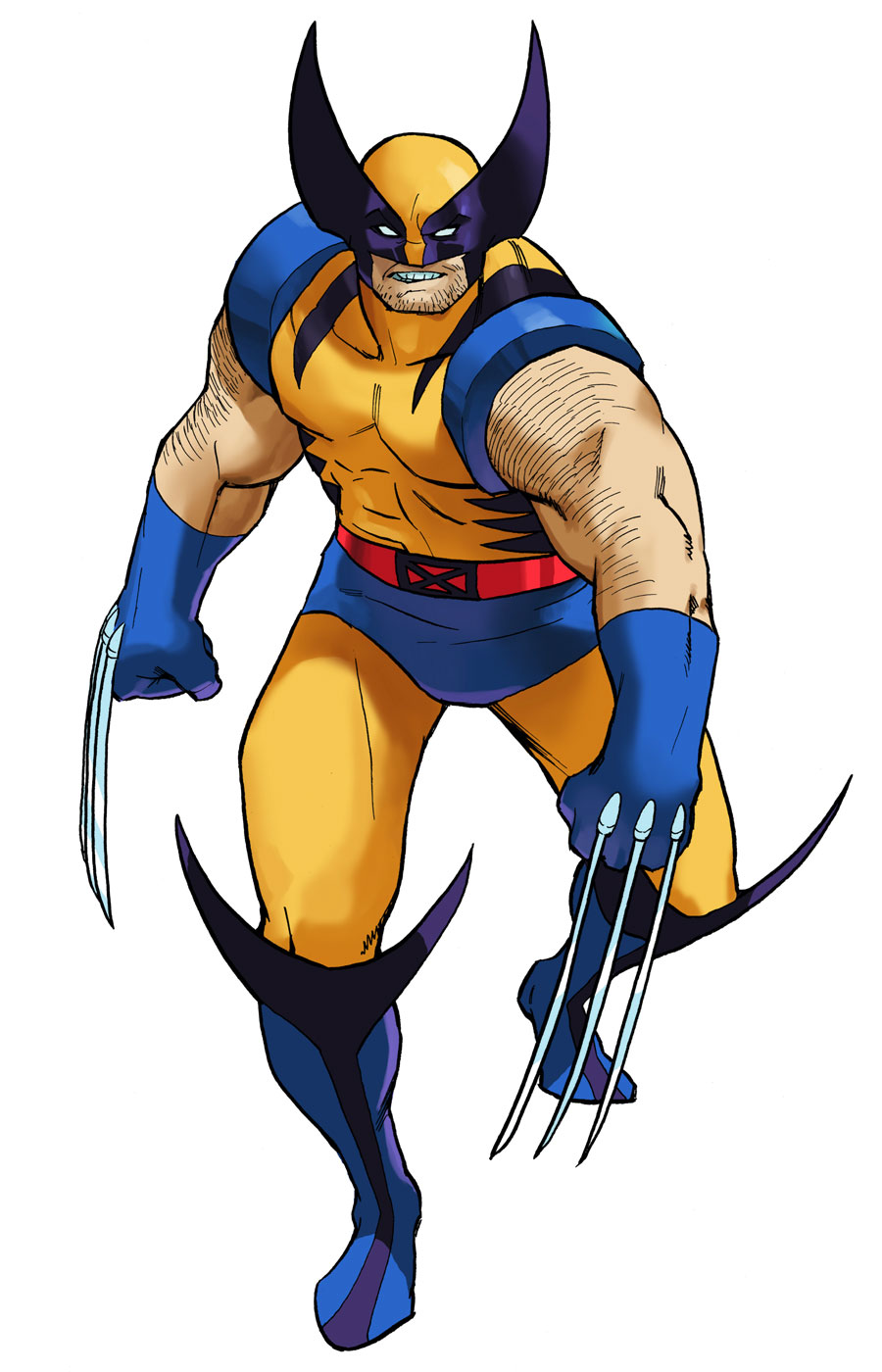 Wolverine Art from Marvel vs. Capcom: Clash of Super Heroes