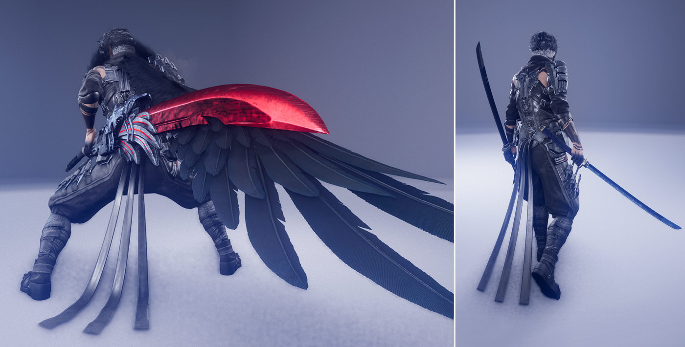 Yakumo Render from Ninja Gaiden 4