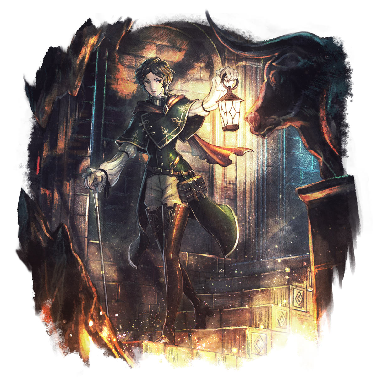 Alexia Art from Octopath Traveler 0