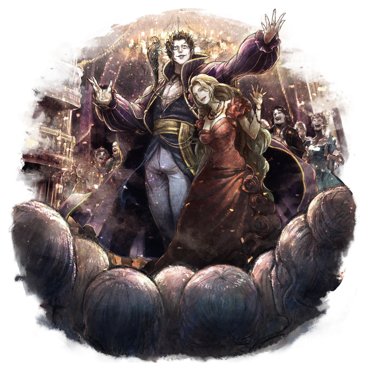Auguste Art from Octopath Traveler 0