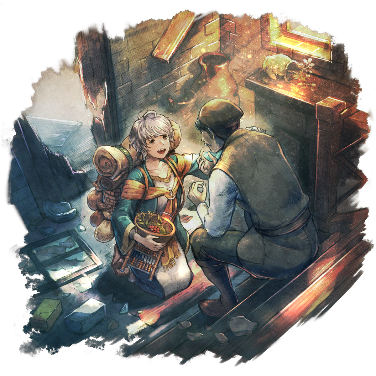 Carinda Art from Octopath Traveler 0