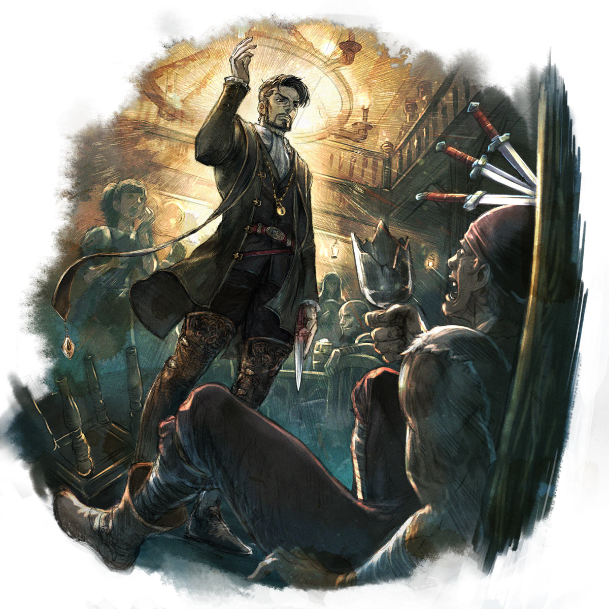 Celsus Art from Octopath Traveler 0