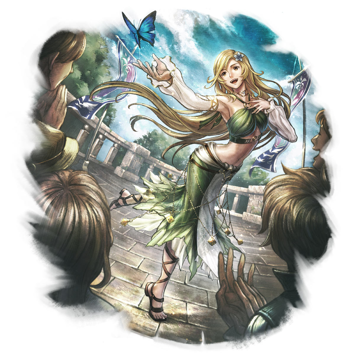 Saoirse Art from Octopath Traveler 0
