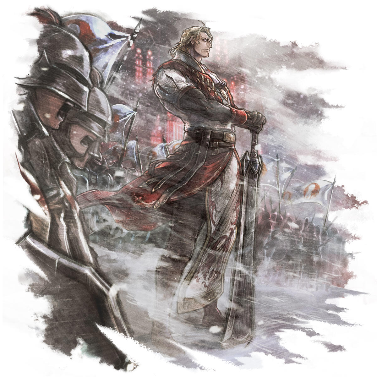 Tytos Art from Octopath Traveler 0
