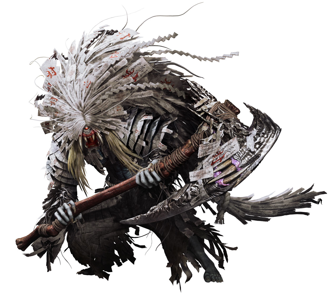 Byakue Art from Onimusha: Way of the Sword