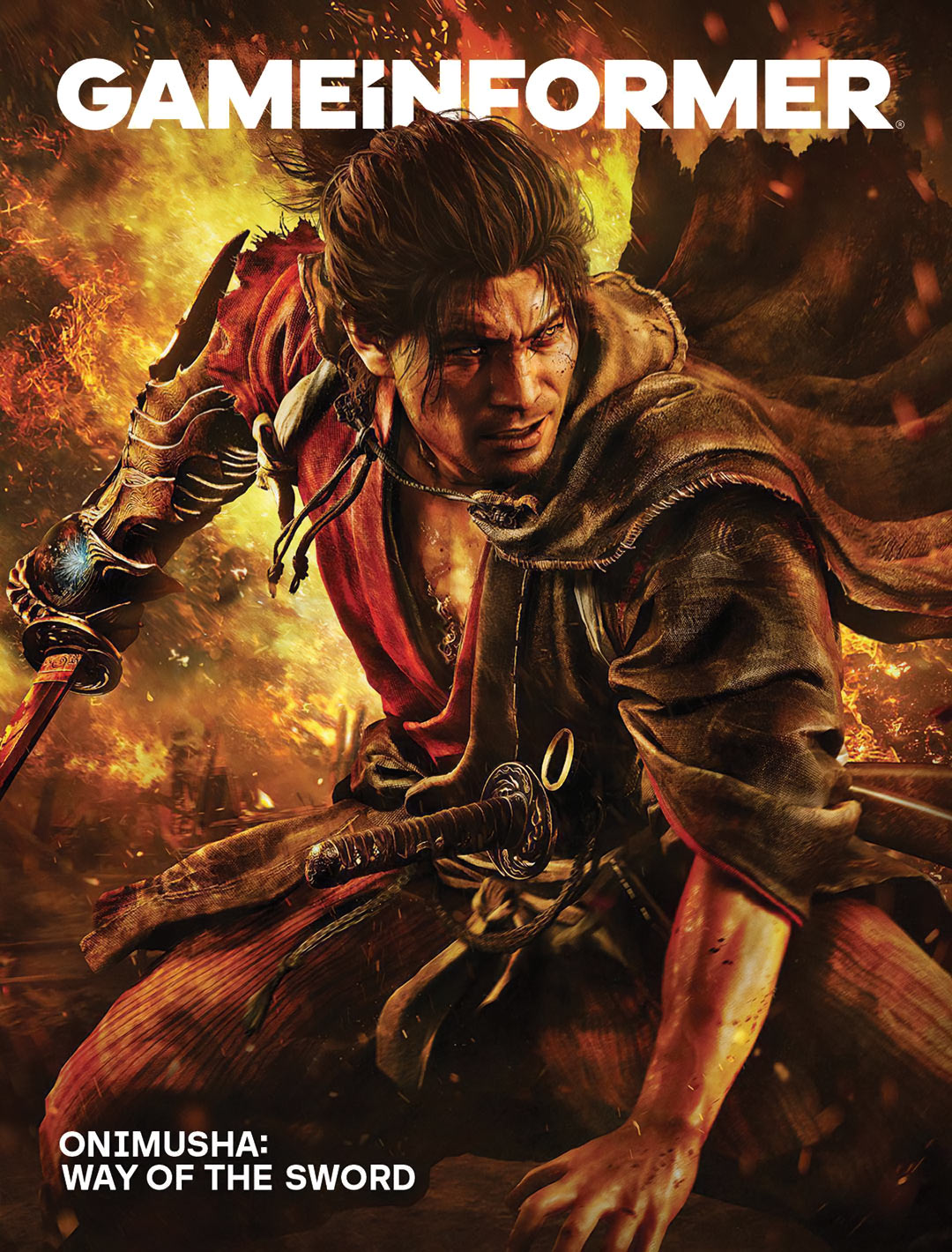 Game Informer Cover Art from Onimusha: Way of the Sword