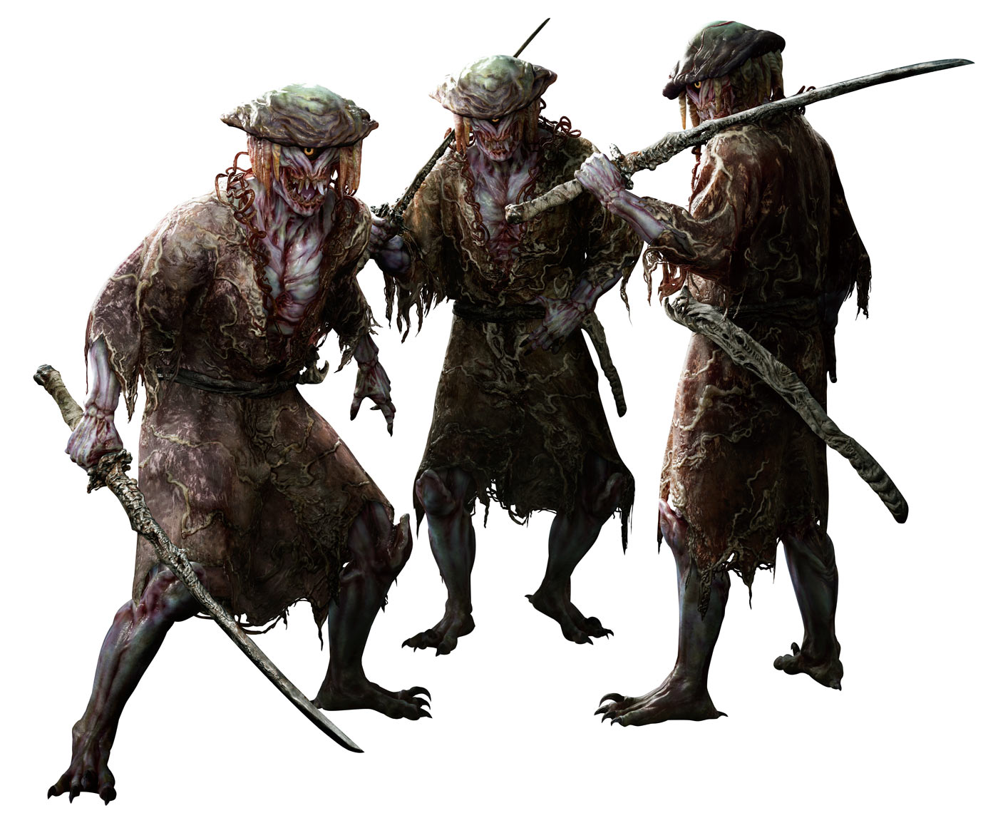 Hitotsume Gasa Art from Onimusha: Way of the Sword