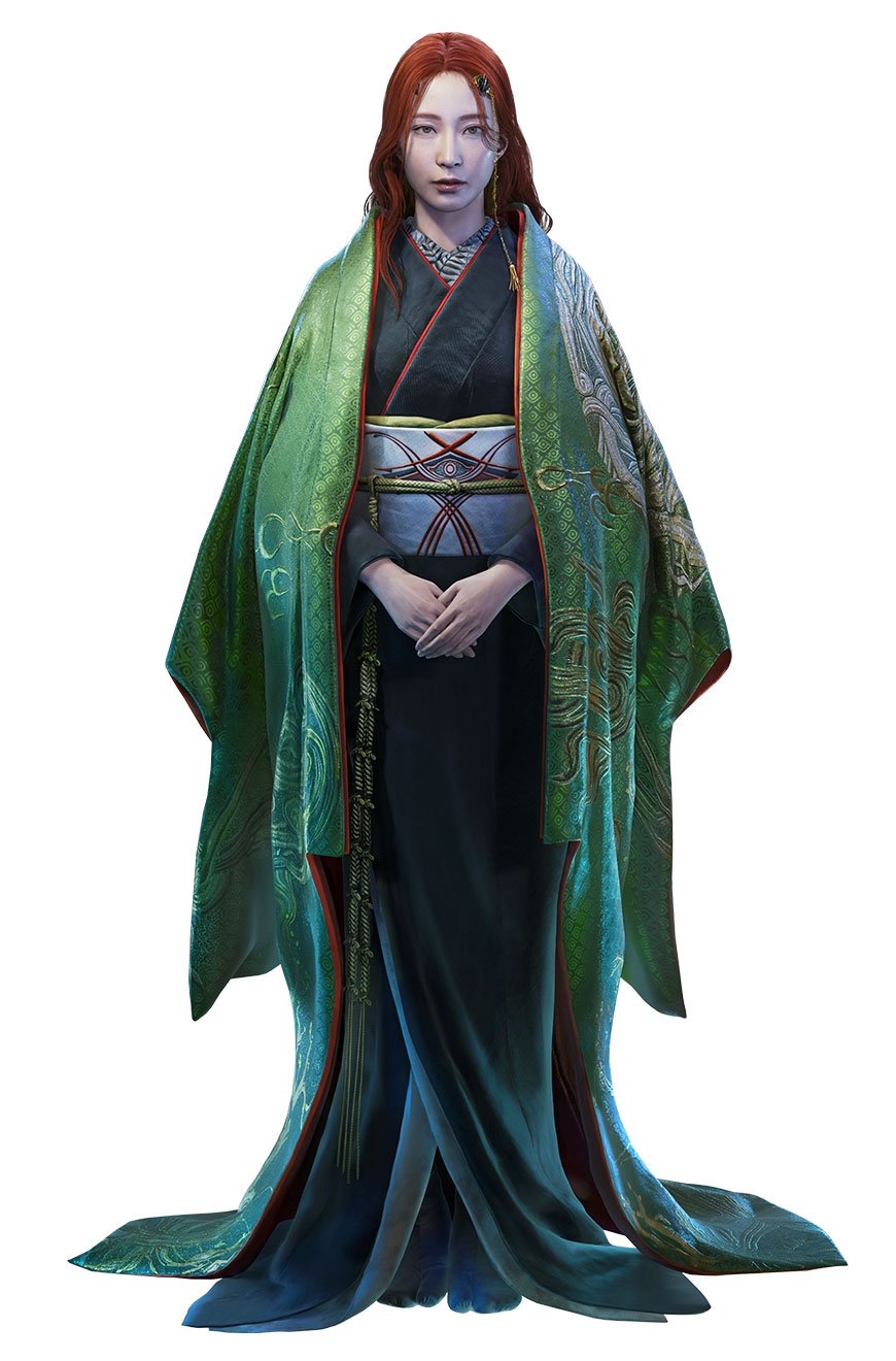 Oni Lady Art from Onimusha: Way of the Sword