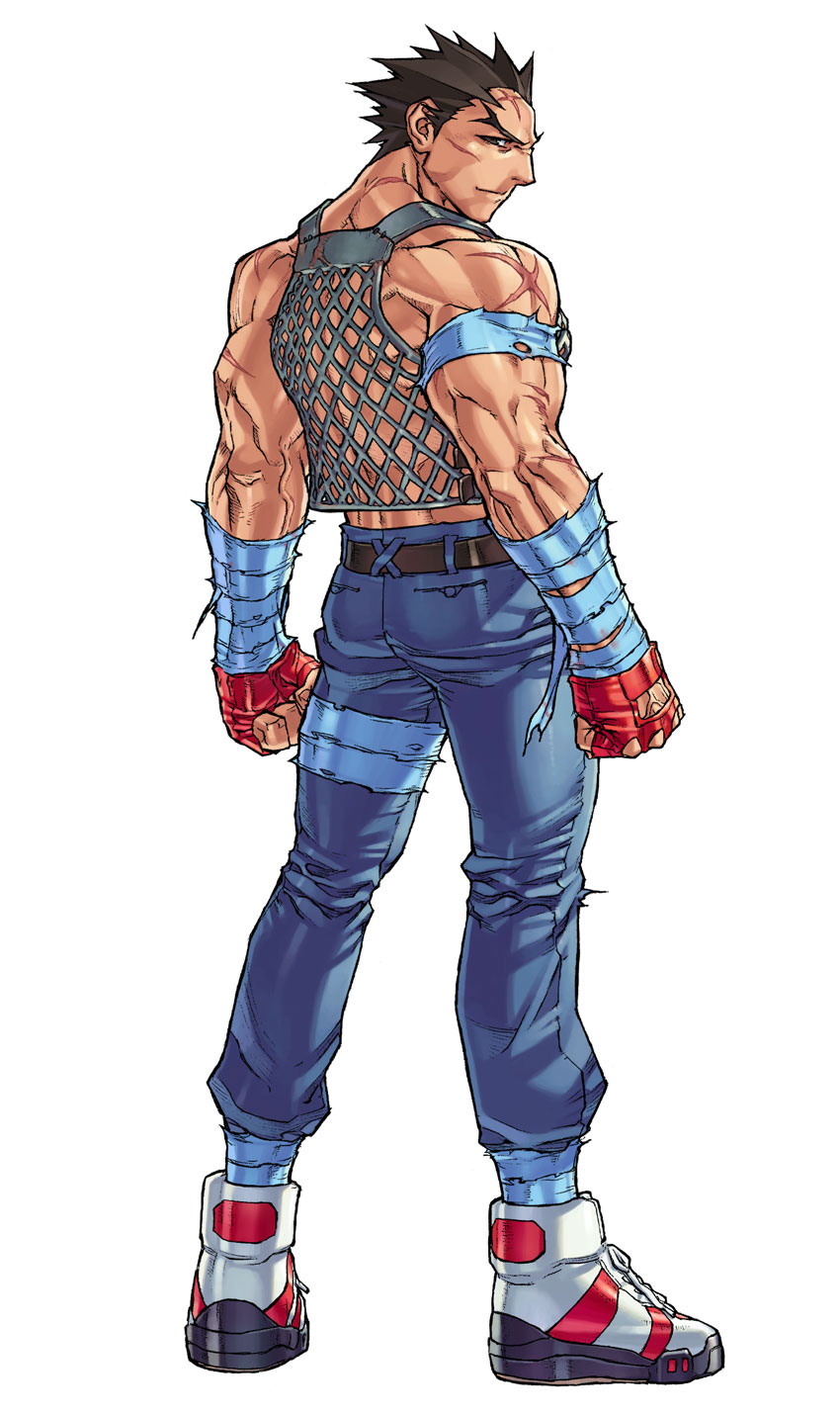 Burning Batsu Art from Project Justice