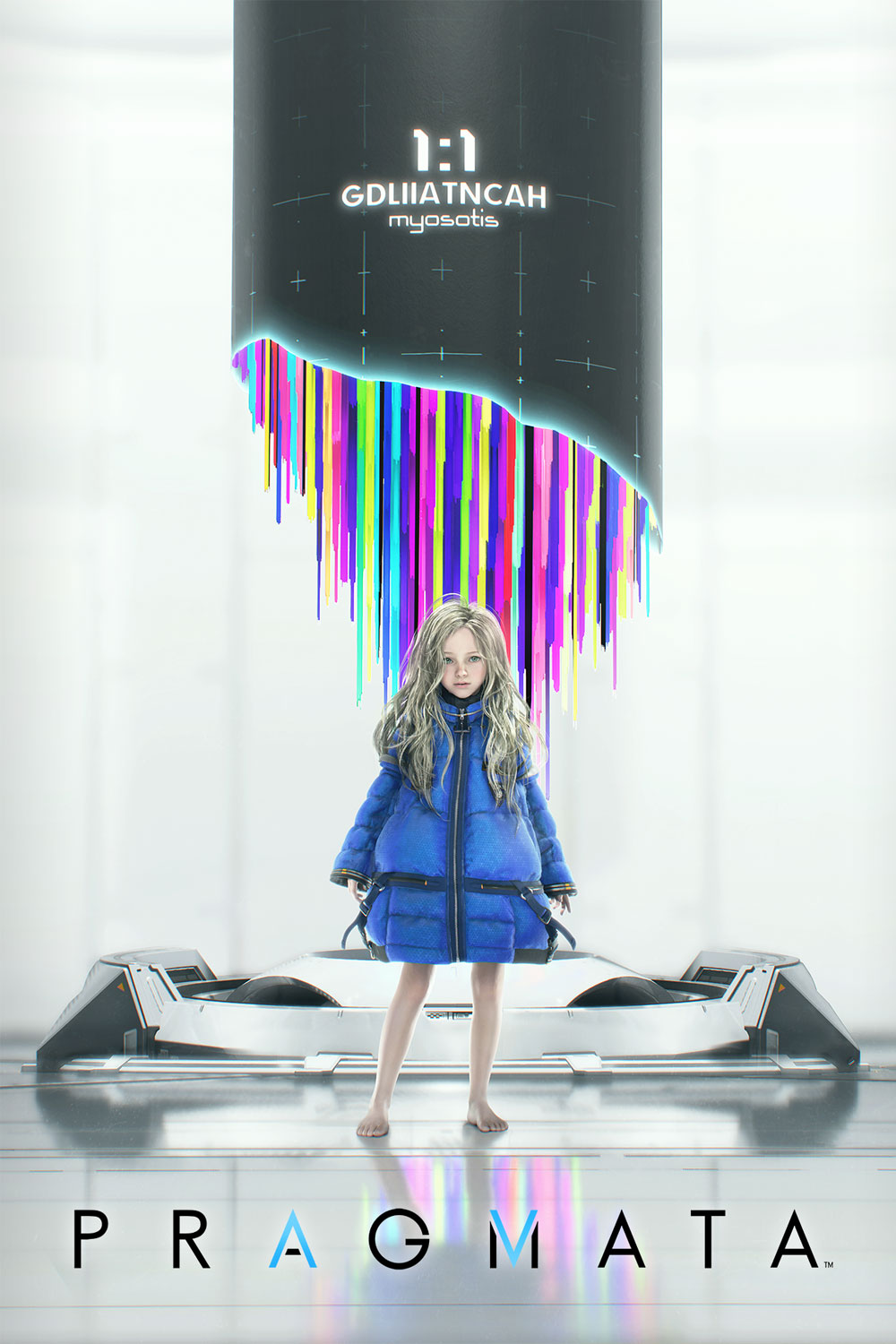 Announcement Art from Pragmata