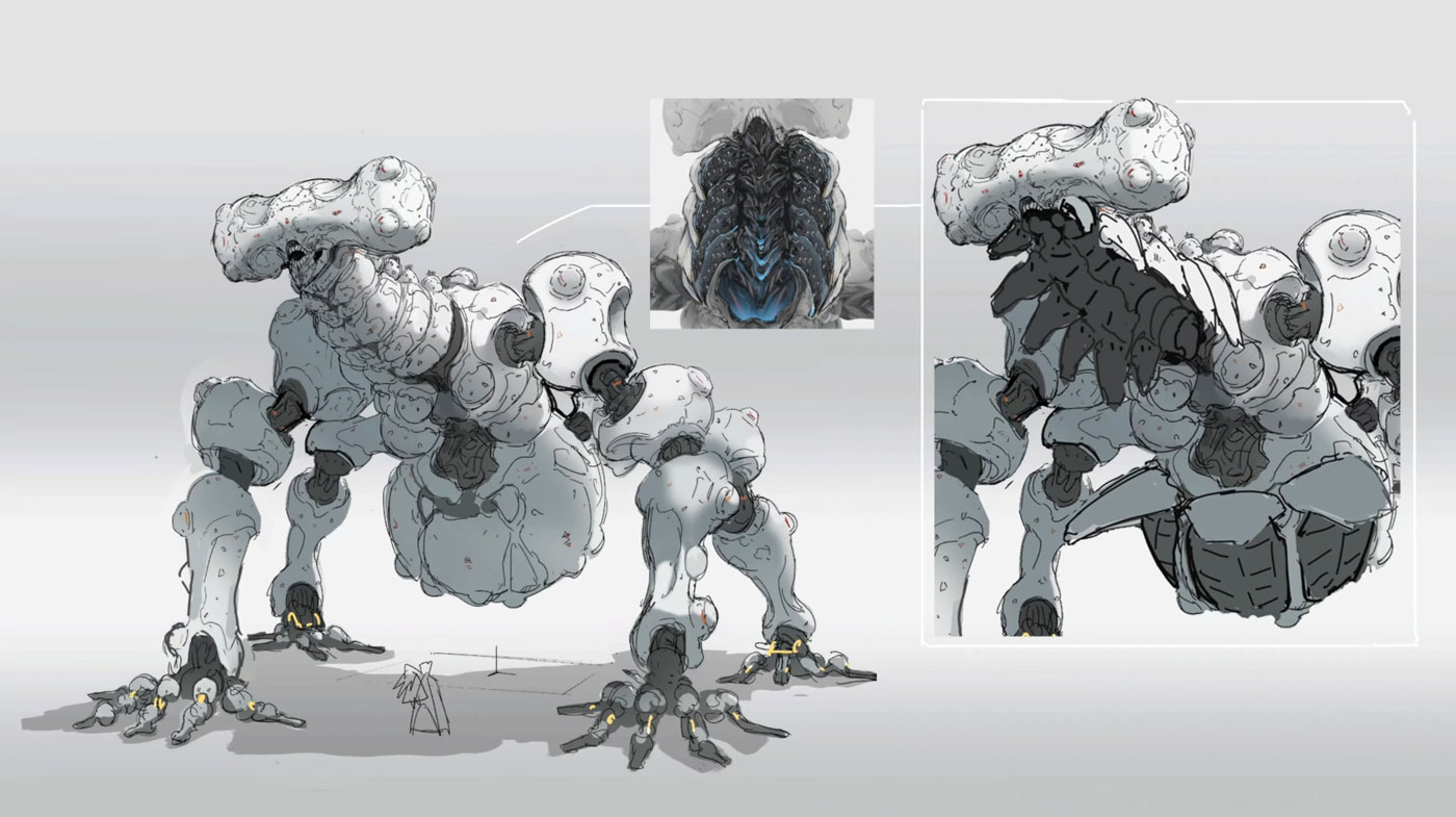 Creator Concept Art from Pragmata