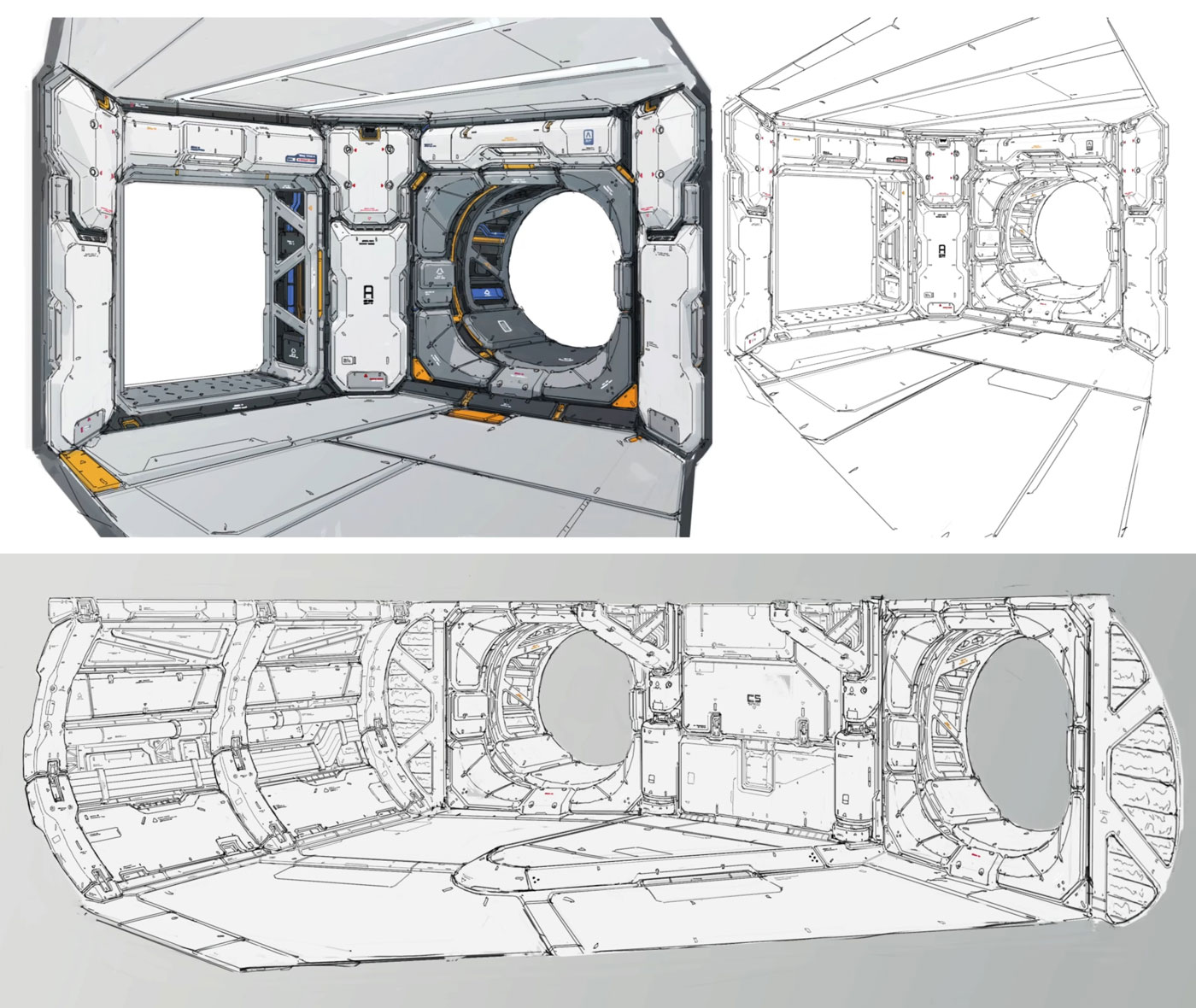 Environments Art from Pragmata