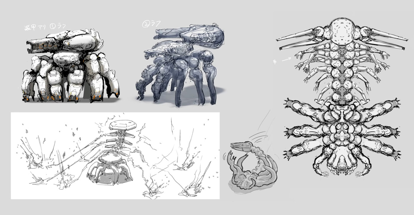 Garden Keeper Rough Design from Pragmata