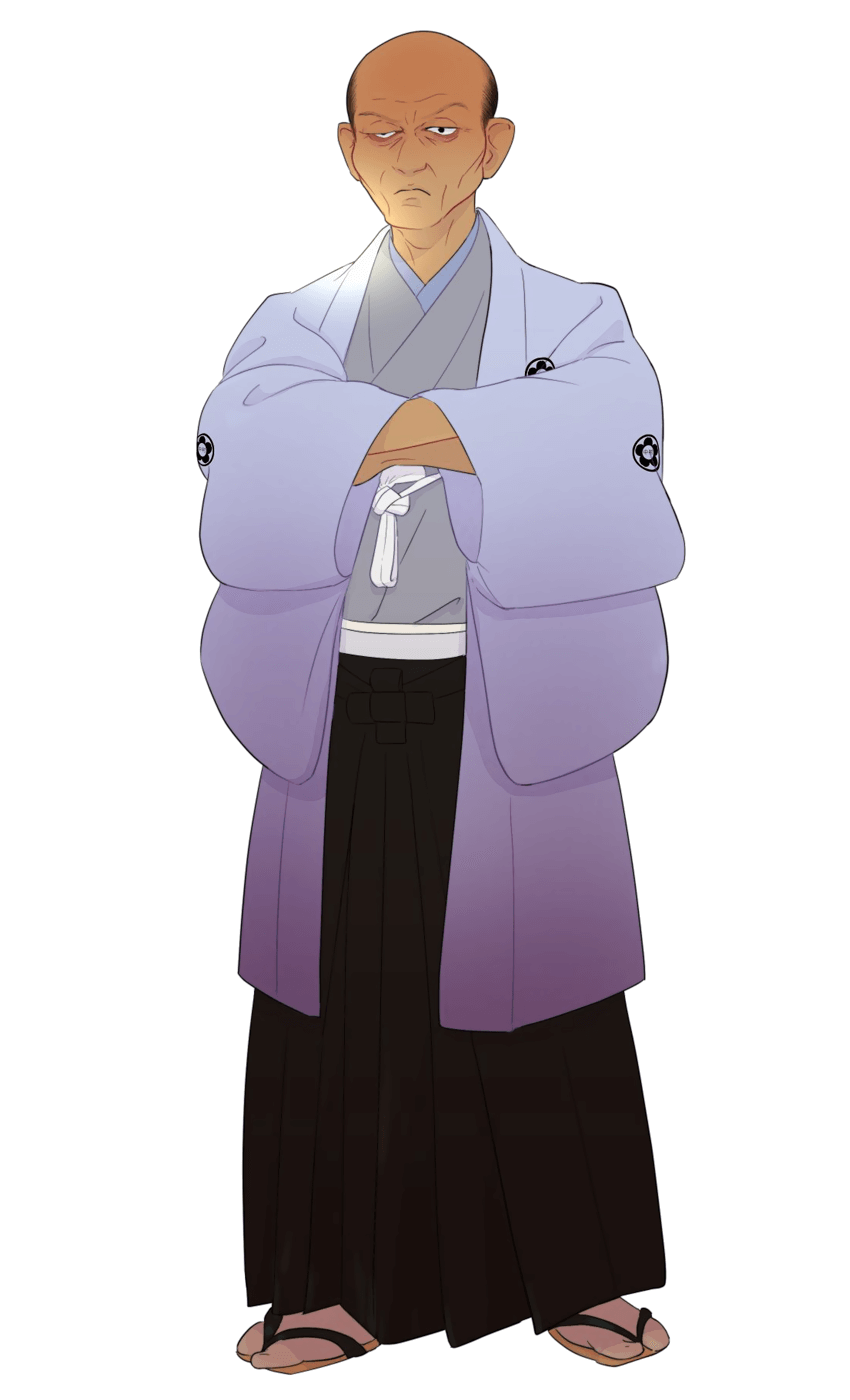 Chairman Nakamura Art from Promise Mascot Agency