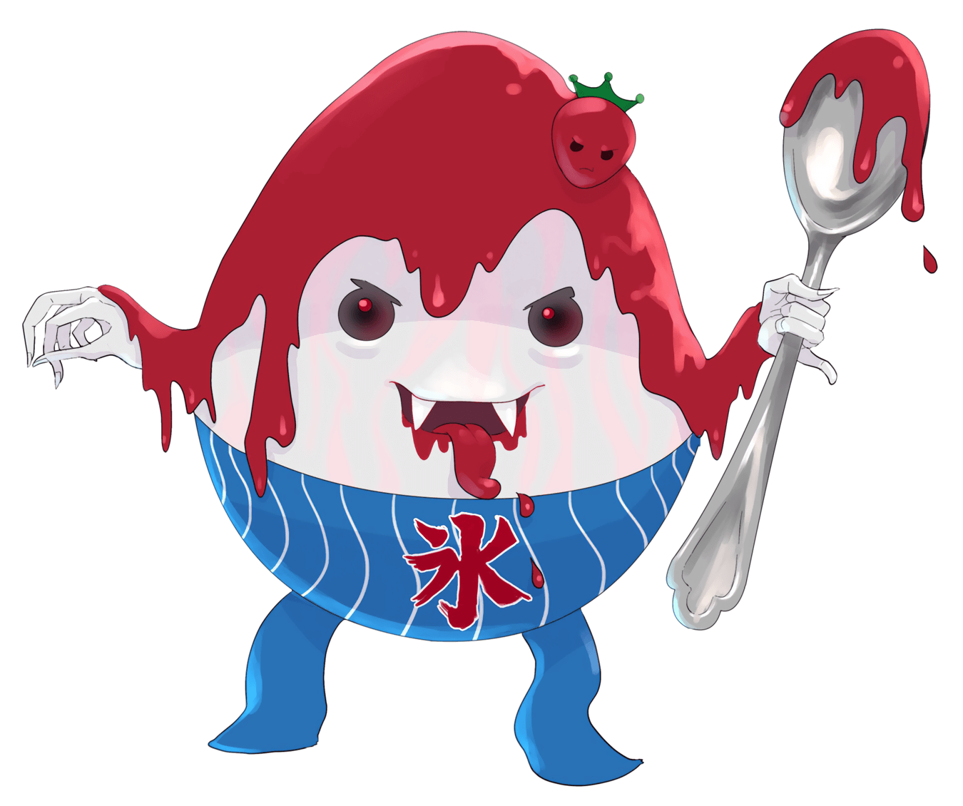 Kaki-Gory Art from Promise Mascot Agency