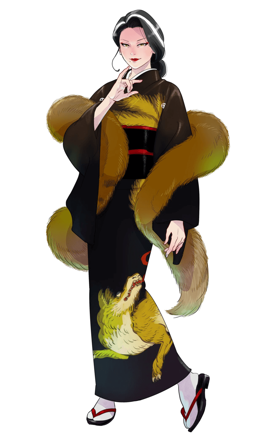 Matriarch Shimazu Art from Promise Mascot Agency