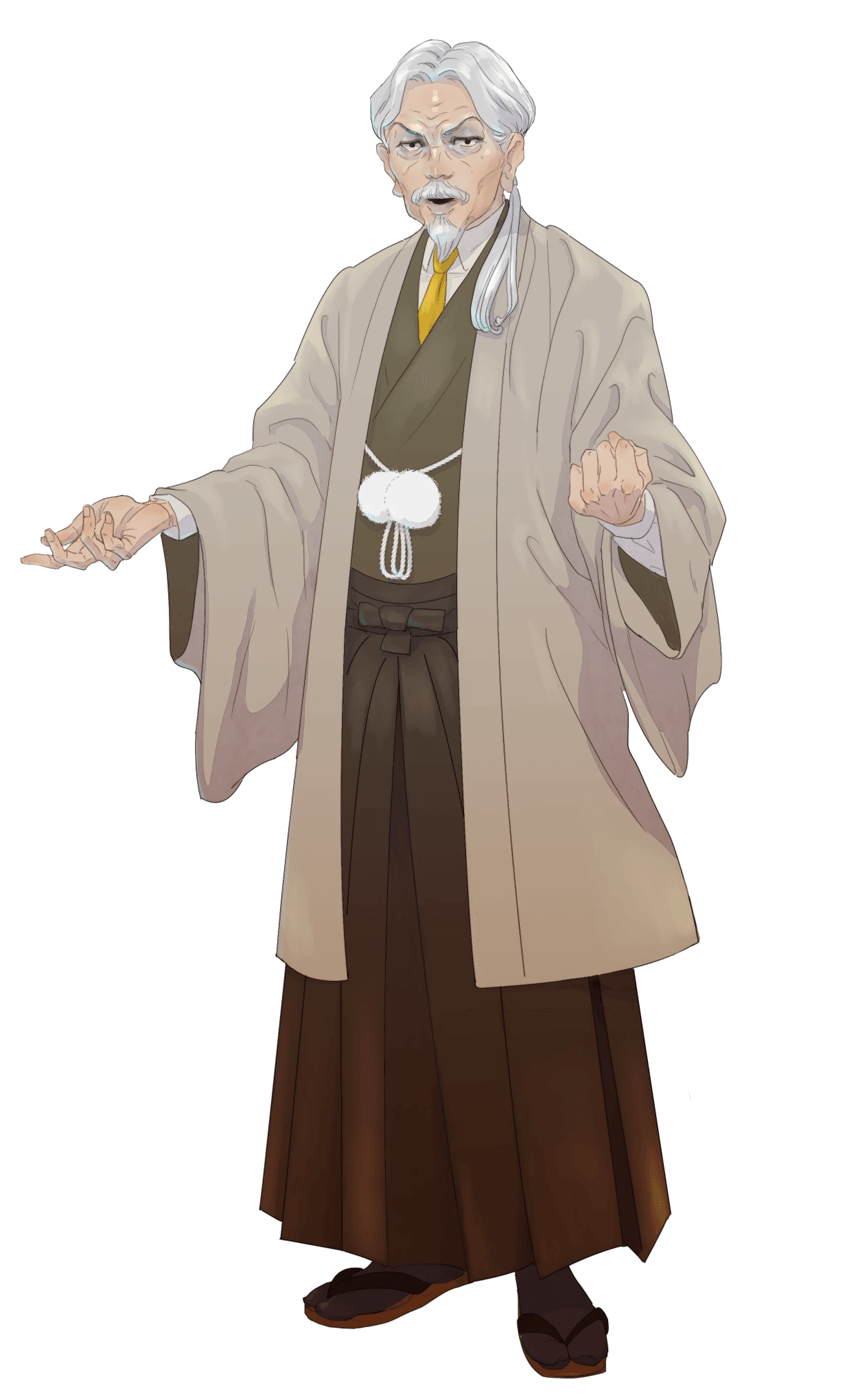 Mayor Maeda Art from Promise Mascot Agency