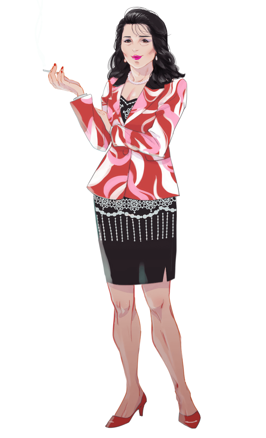 Mieko Art from Promise Mascot Agency