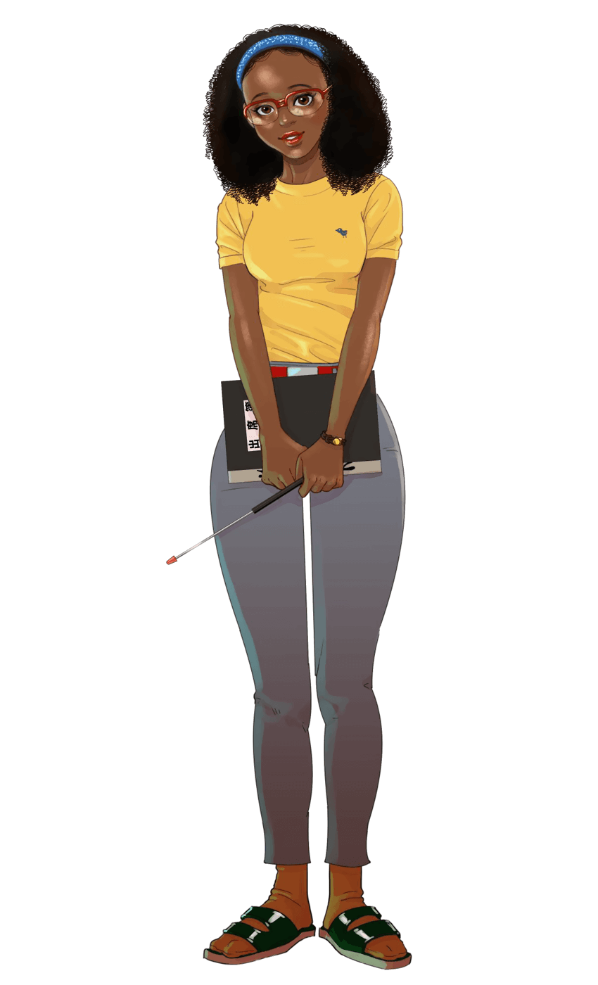 Miss Wambui Art from Promise Mascot Agency