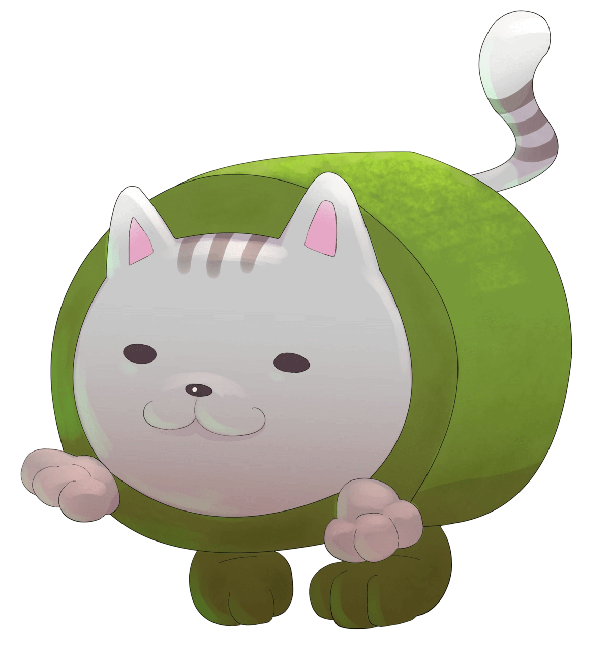 Neko Roll Art from Promise Mascot Agency