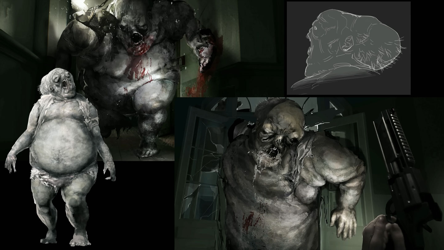 Chunk Concept Art from Resident Evil Requiem