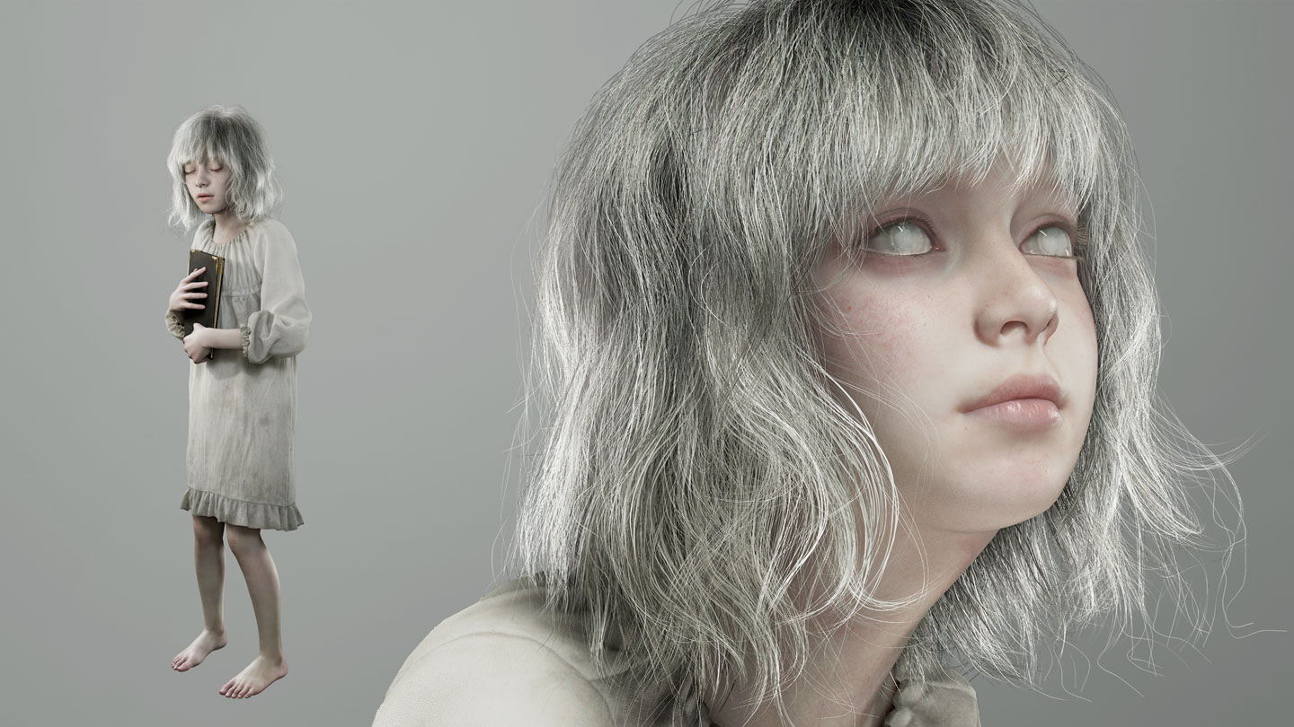 Emily Art from Resident Evil Requiem