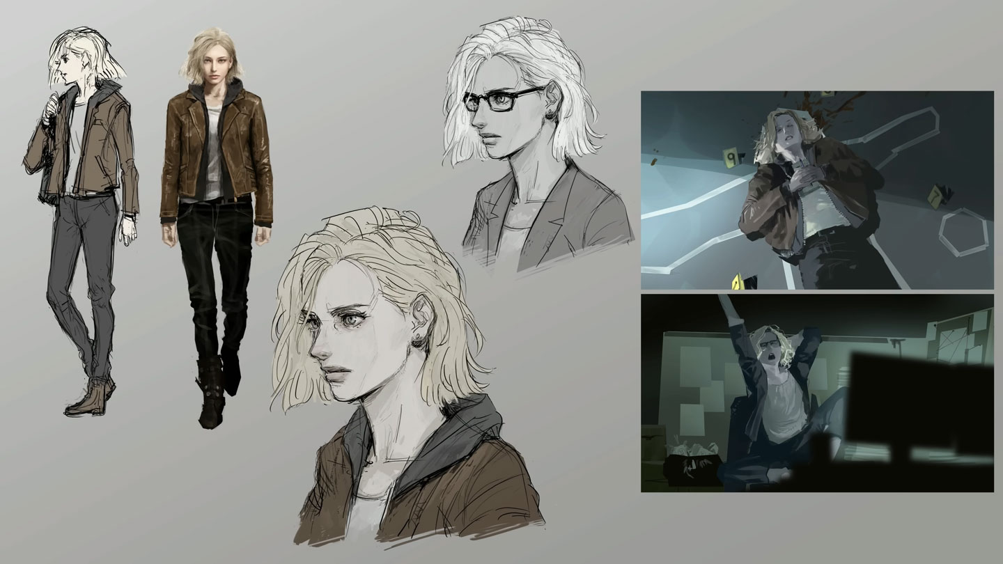 Grace Ashcroft Concept Art from Resident Evil Requiem